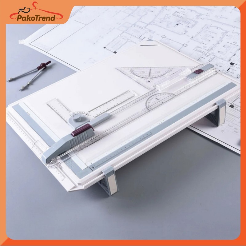 A3 Professional Drawing Board Cokai Meja Gambar Arsitek Terpercaya Untuk Kuliah Teknik Promo Free Al