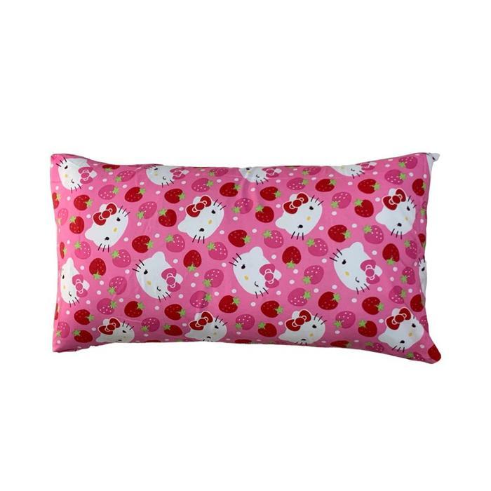 Bantal Cinta Mini + Sarung Anak Karakter Lucu - HelloKitty Pink