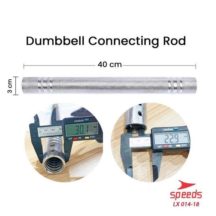 SPEEDS Dumbell Conecting Bar Adjustable Connecting Rods Penyambung Dumbbell Weight Bar 014-18 - Conn