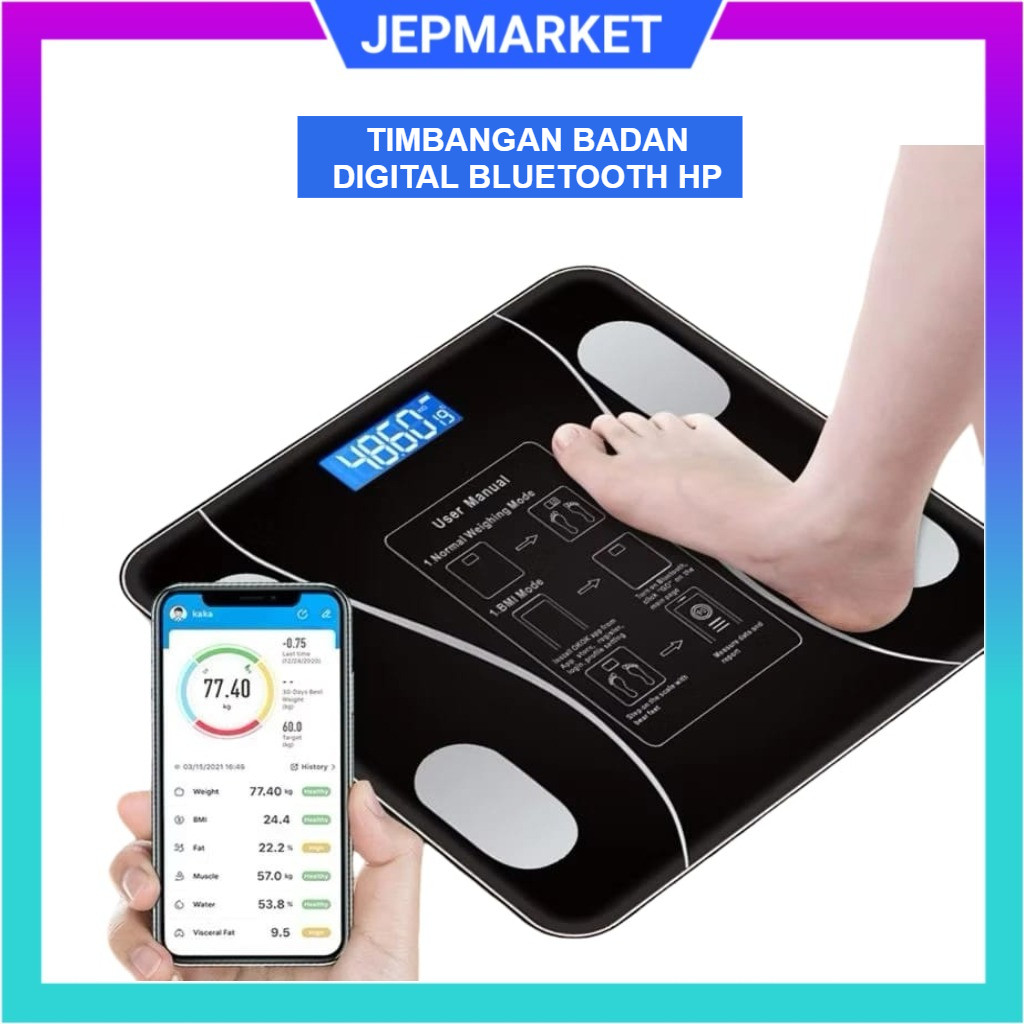 Timbangan lemak fat berat badan / Timbangan Badan Digital Scale / Timbangan badan digital / Timbanga