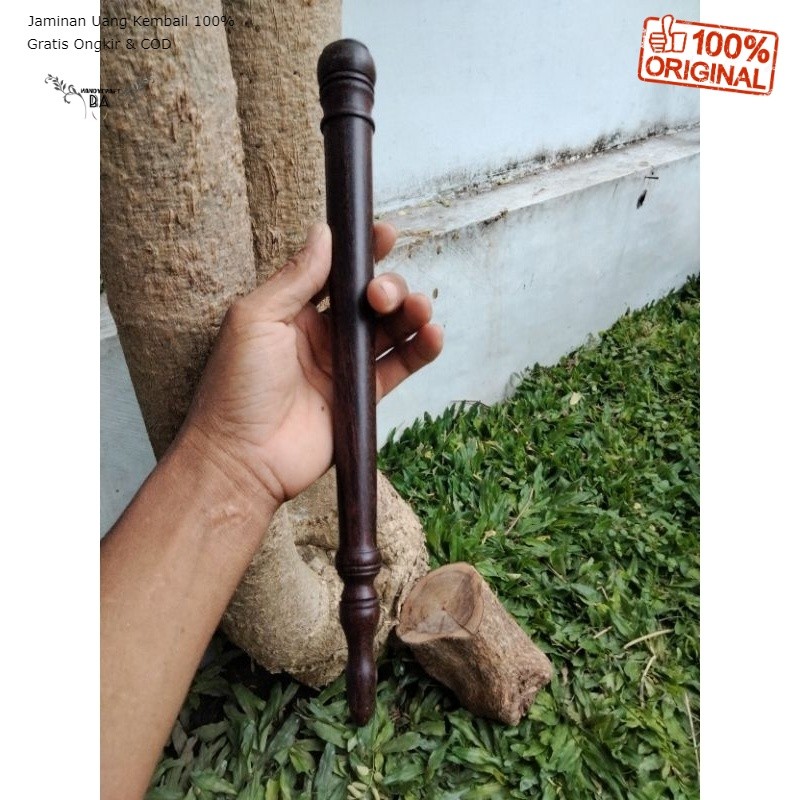 Promo tongkat komando mini 35cm galih asem asli