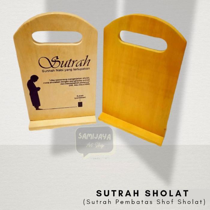 Sutrah Sholat / Sutrah Kayu Pembatas Shof Sholat(',') NR33