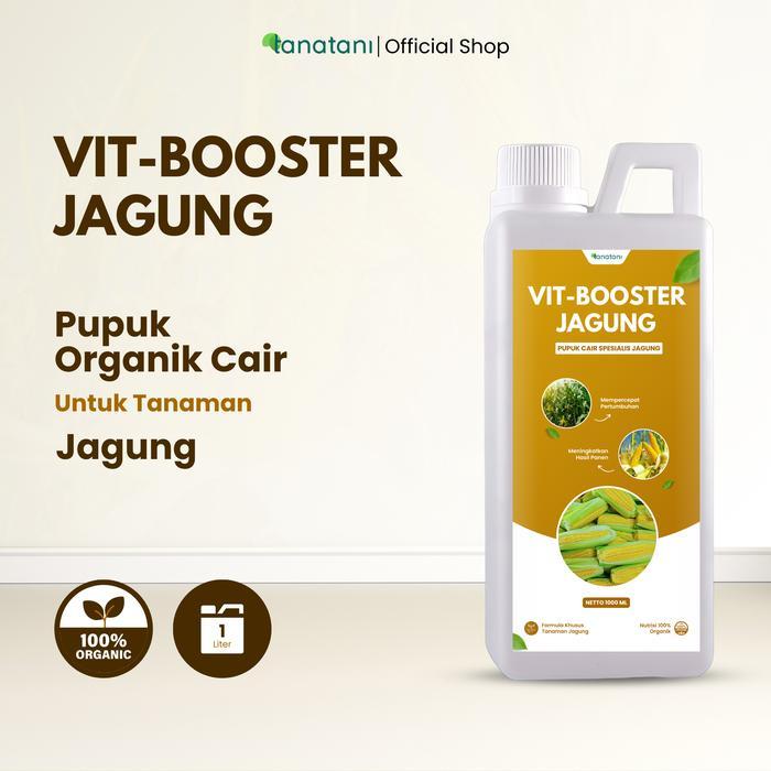 VIT-BOOSTER JAGUNG 1 LITER - Pupuk Semi Organik Cair dan ZPT Khusus Tanaman Jagung - Mempercepat Per