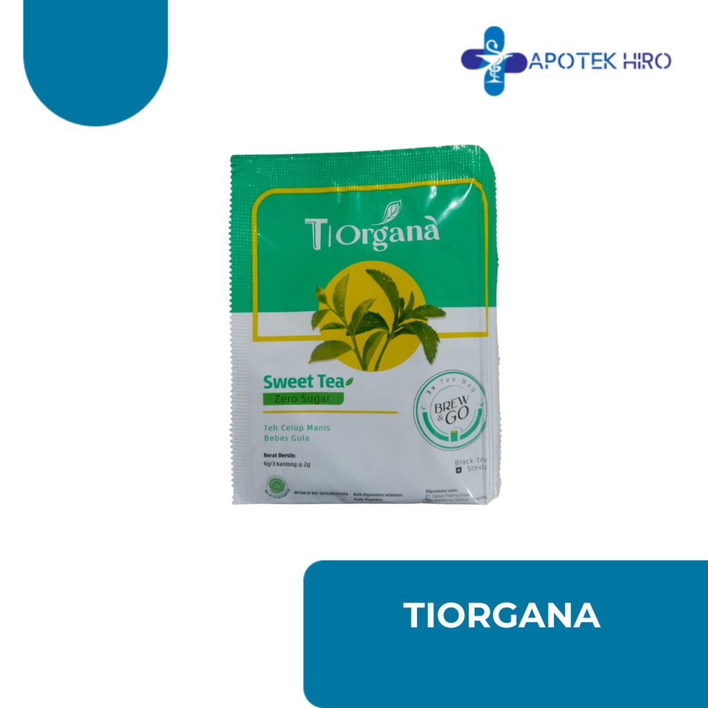T ORGANA TEH STEVIA TEH MANIS TANPA GULA