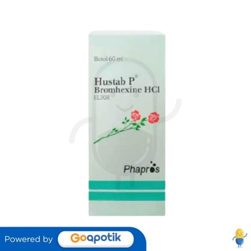 HUSTAB P SIRUP 1 BOTOL @ 60 ML