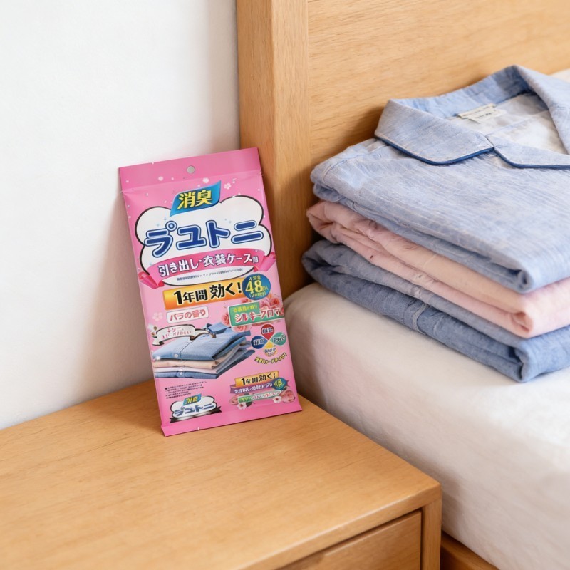 Pengharum Pewangi Lemari Aroma Mawar Kamper Pewangi Pakaian Pakaian Anti Rayap Anti Jamur Anti 5Bag/