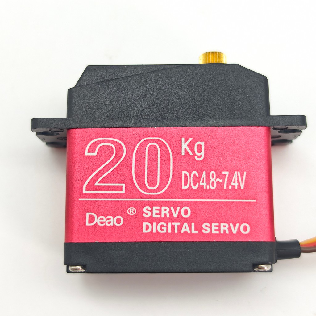 RC 20kg servo 180° 270° rc servo 25kg Metal Gear Servo gear 25t metal servo 4.8-7.4V RC Servo for 1/