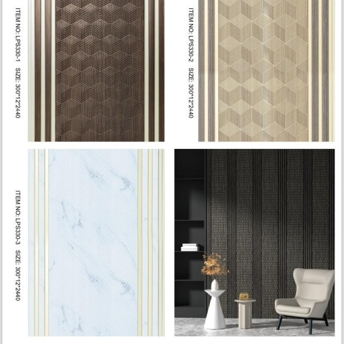 WALL PANEL LAIV / WIDE SERIES / WPC PANEL DINDING