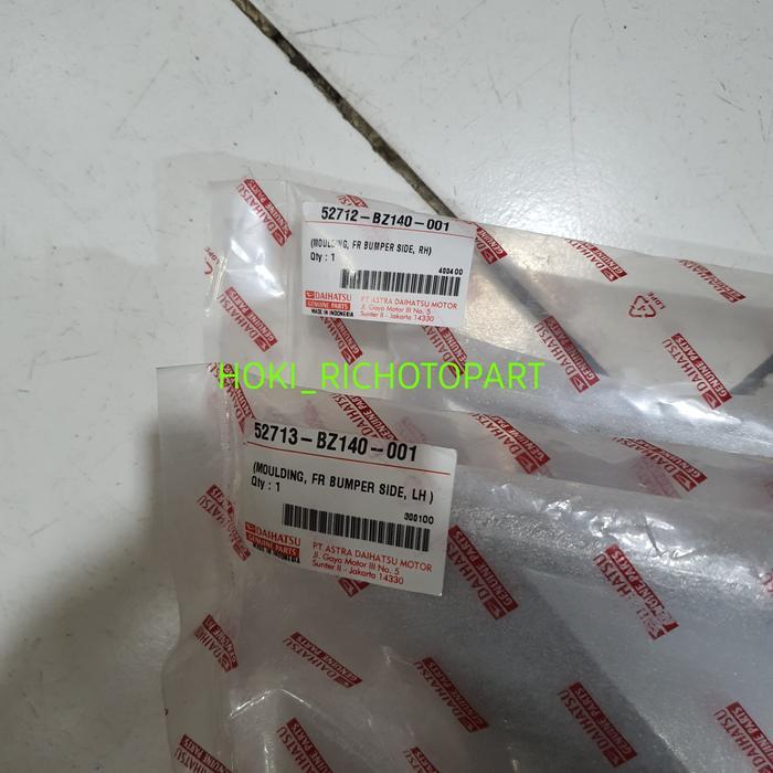 Cover foglamp chrome garnis foglamp Daihatsu sigra original - kanan