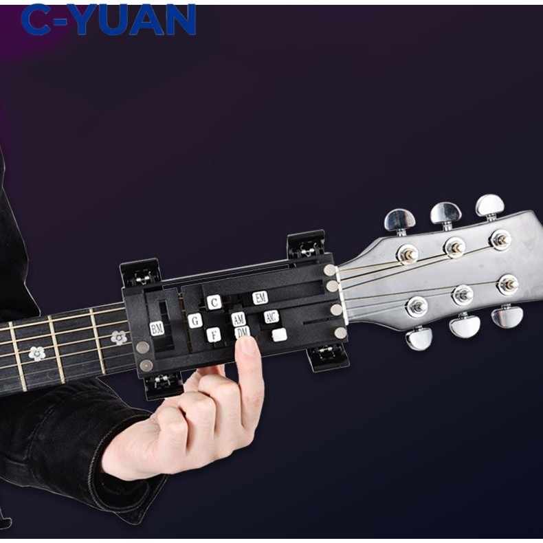 Chord Kunci Gitar Tombol / Alat Belajar Gitar Pemula / Bantu Kunci Gitar