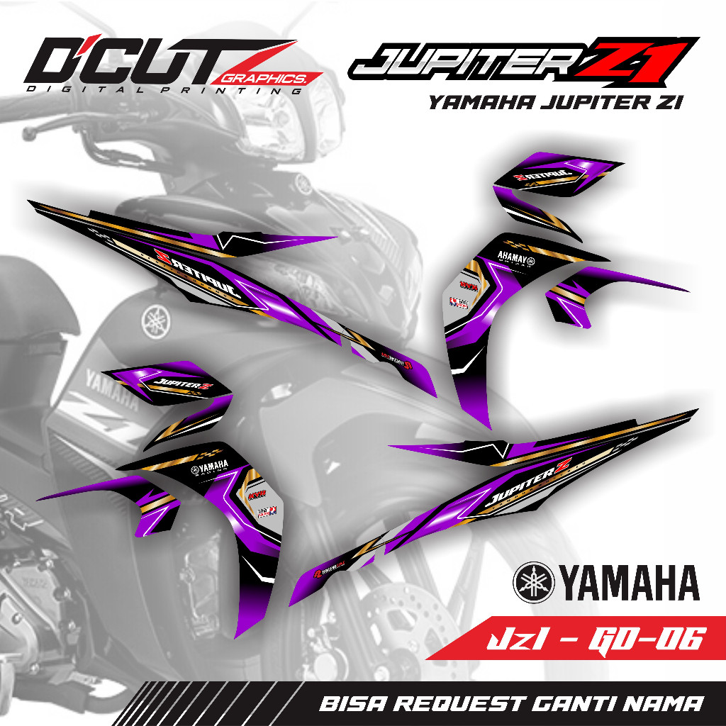 Striping Yamaha Jupiter Z1 2012-2014 Striping Yamaha Jupiter Z1 2012-2014