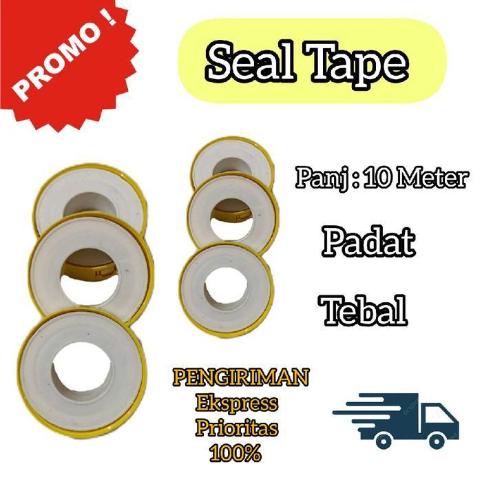 Seal Tape Kran Air / Sealtape / Lem Keran / Isolasi Pipa solatip kran siltip terlaris