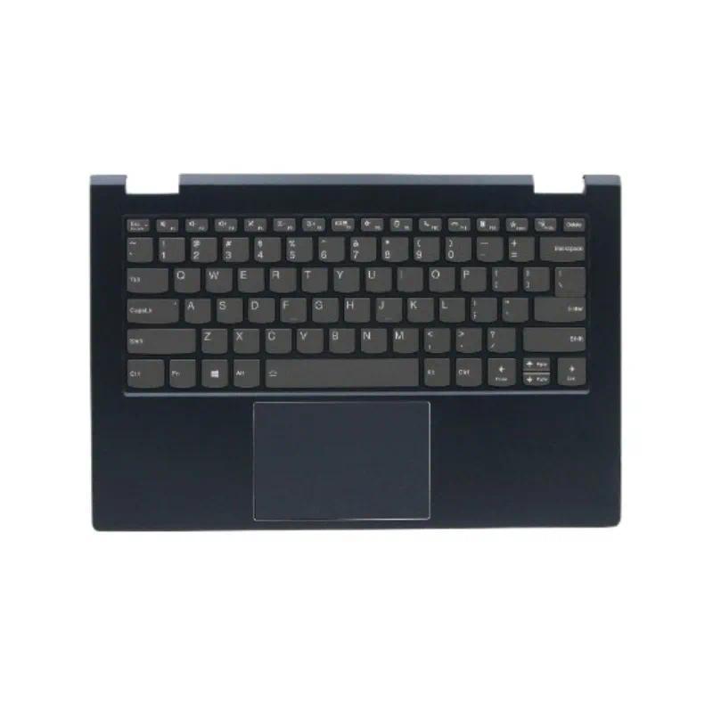 T New Original for Lenovo ThinkBook 14s Yoga ITL Palmrest Cover Case Blue Backlight Keyboard C Shell
