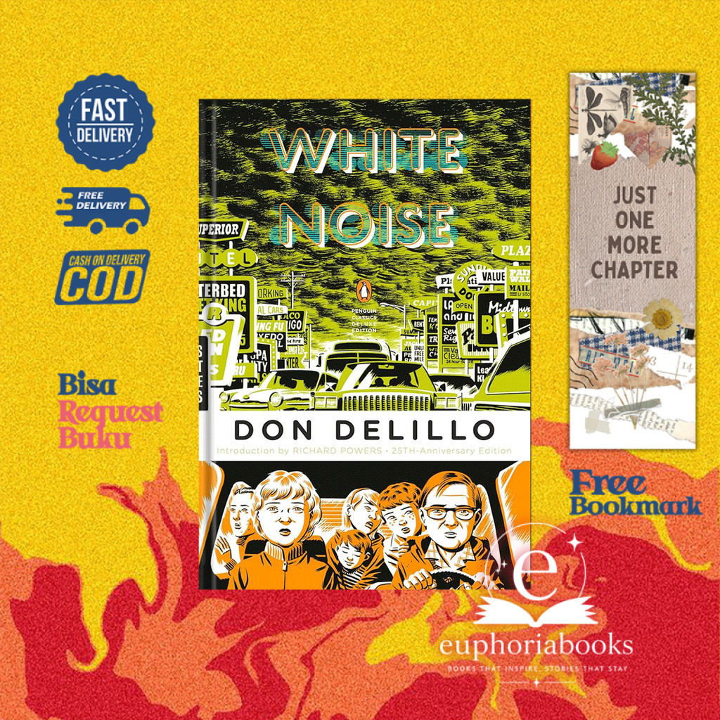 White Noise by Don DeLillo (English Books)