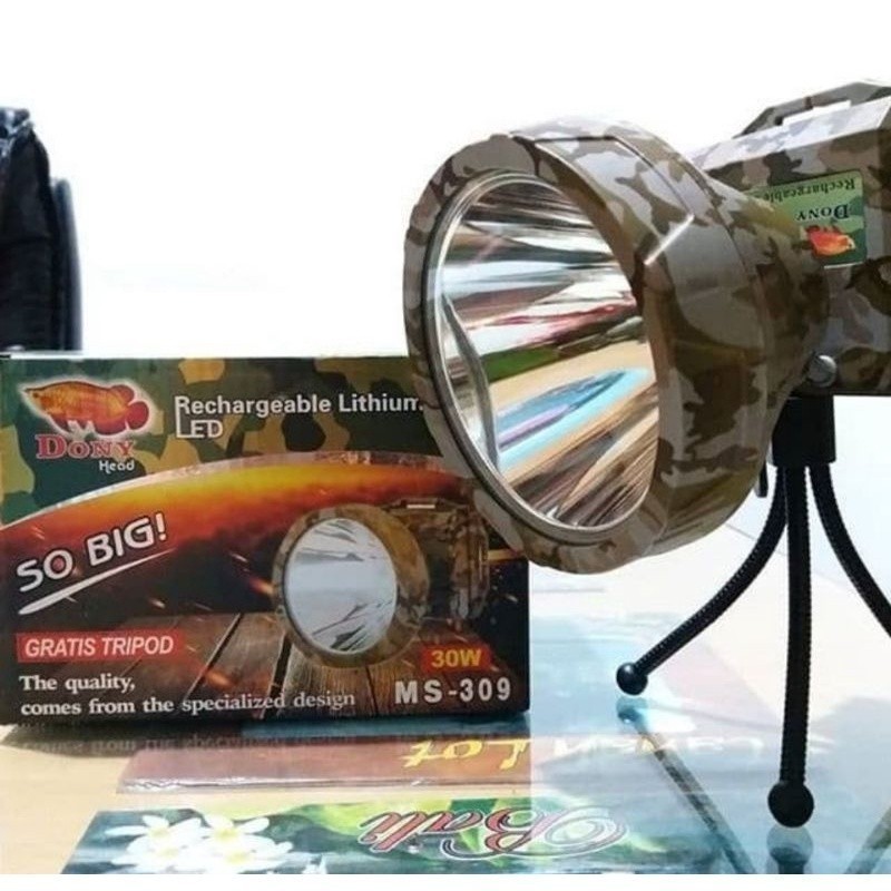 4.4 SALE DONY Senter Kepala SO BIG MS-309 /Headlamp Dony 30Watt Loreng