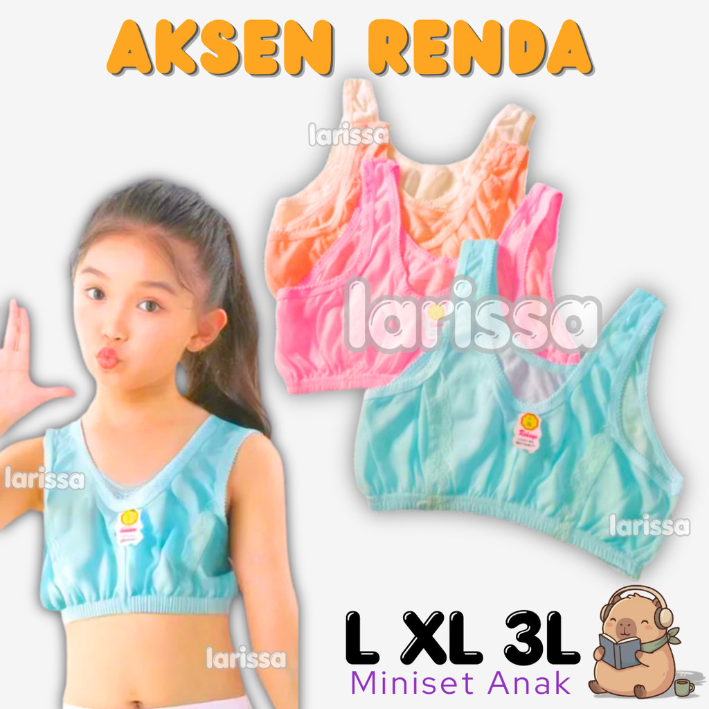TERLARIS 6 PCS MINISET REMAJA MURAH// MINISET RENDA SD/SMP/SMA SISE XL XXL GROSIR99