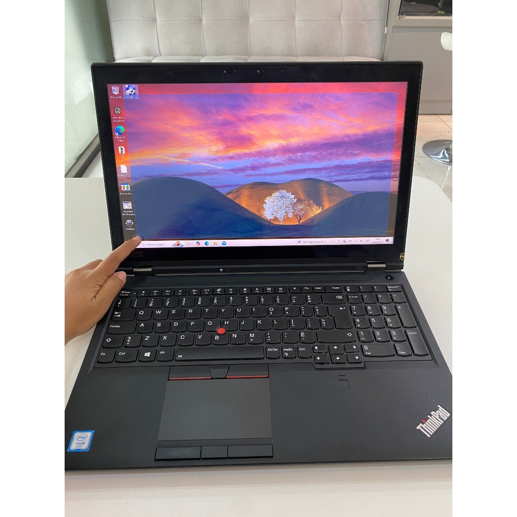 LENOVO THINKPAD P52 I7 8850H NVIDIA QUADRO P3200 P2000 6GB XEON RAM 32GB 64GB SSD 256GB LAPTOP WORKS