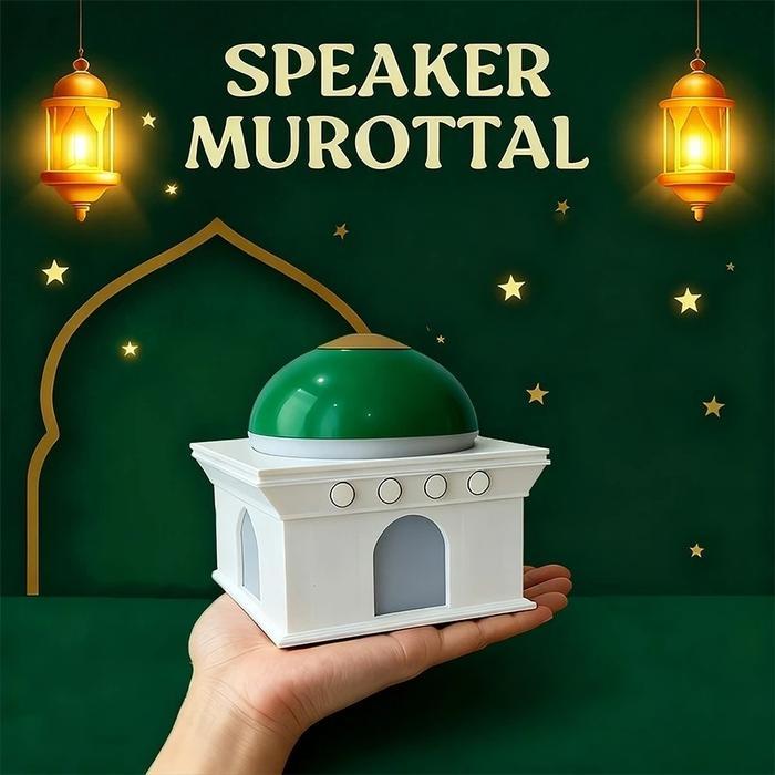 MUROTTAL AL-QURAN BENTUK MASJID MUSHOLA SPEAKER MUROTTAL ALQURAN RUQYAH AYAT SURAH LAMPU TIDUR 24JAM