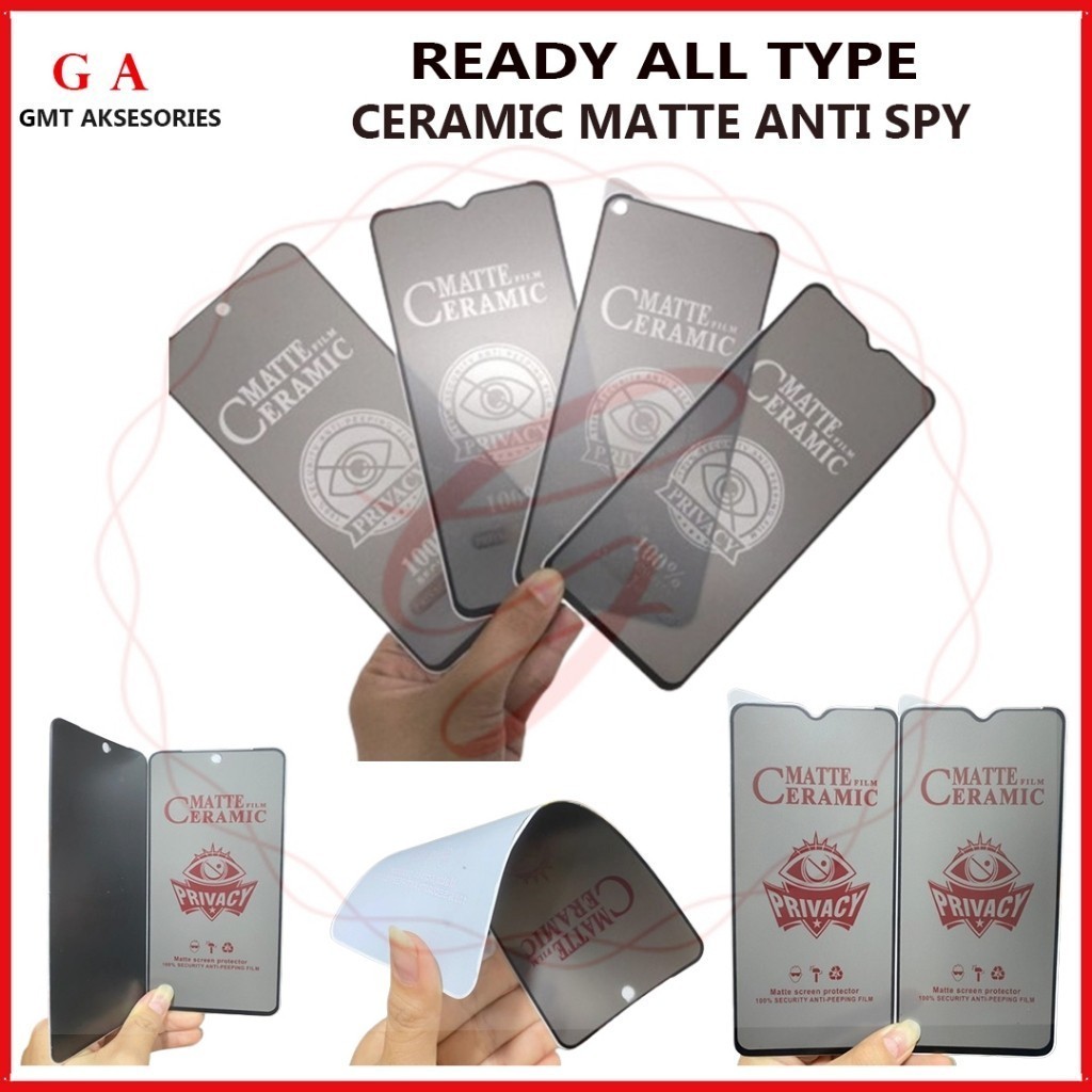 ANTI GORES CERAMIC MATTE ANTI SPY OPPO RENO 6 - GMT