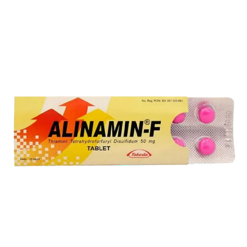 ALINAMIN-F 50 MG 1 STRIP 10 TABLET