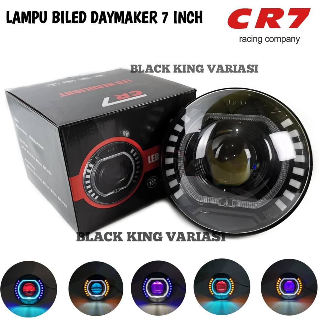 Lampu Biled 7 Inch Lampu LED Projector Biled 7 inch Lampu LED Projie Daymaker Lampu Depan Biled