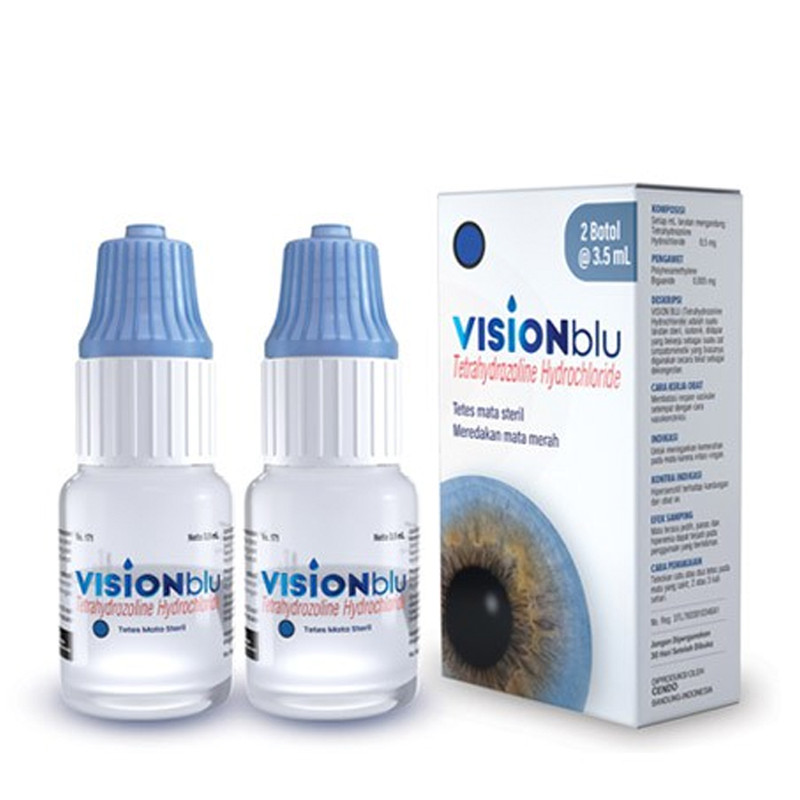 VISION BLU TETES MATA 1 BOTOL @ 3,5 ML