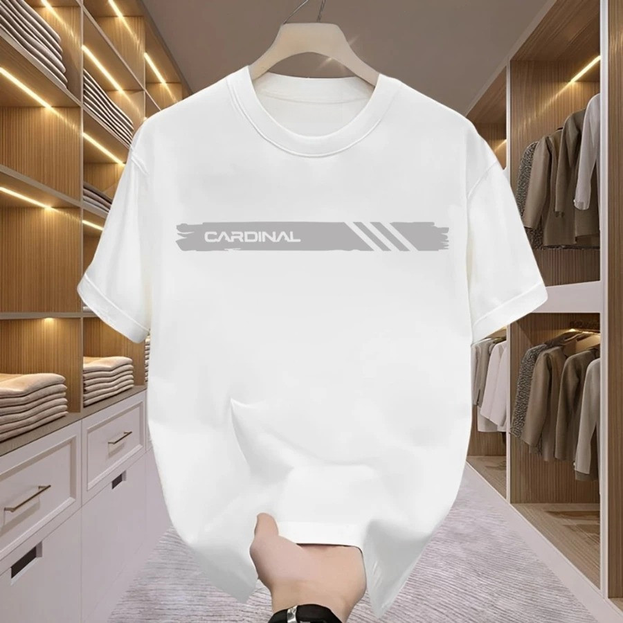 100% Katun [COD Outlets Katun 100%]Kaos Sikat CARDINAL Baju Pria Wanita Unisex Kaos Cowok Cewek Dist