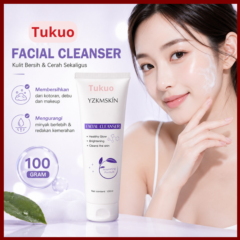 YZKMSKIN Facial Cleanser – Sabun Wajah untuk Membantu Menjaga Kelembapan