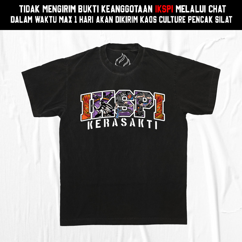 Kaos IKSPI Kera Sakti Katun Combed  M-3XL
