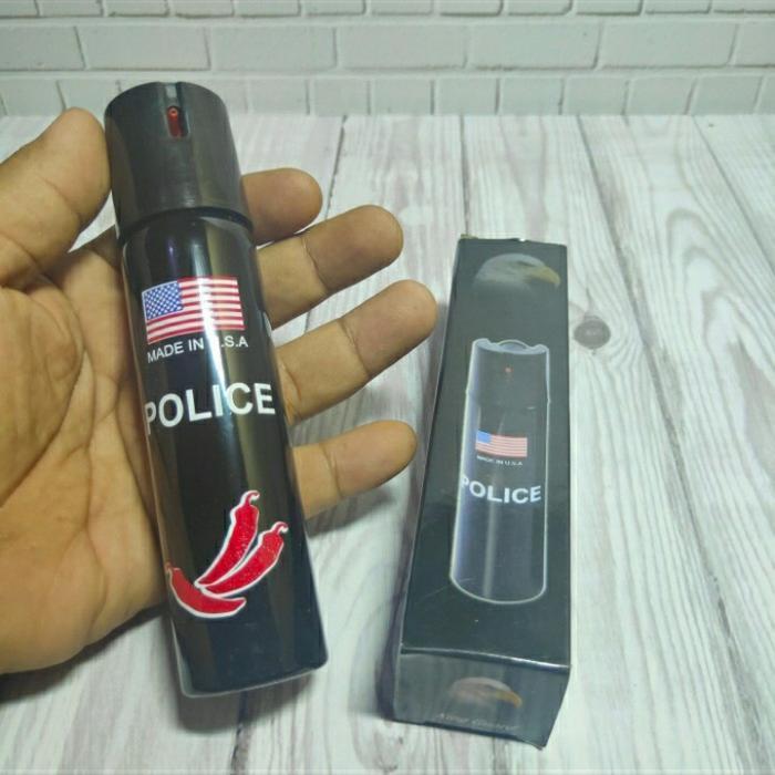 Paper Spray Police 110ml Semprotan Merica Gas air Mata Papper Spray