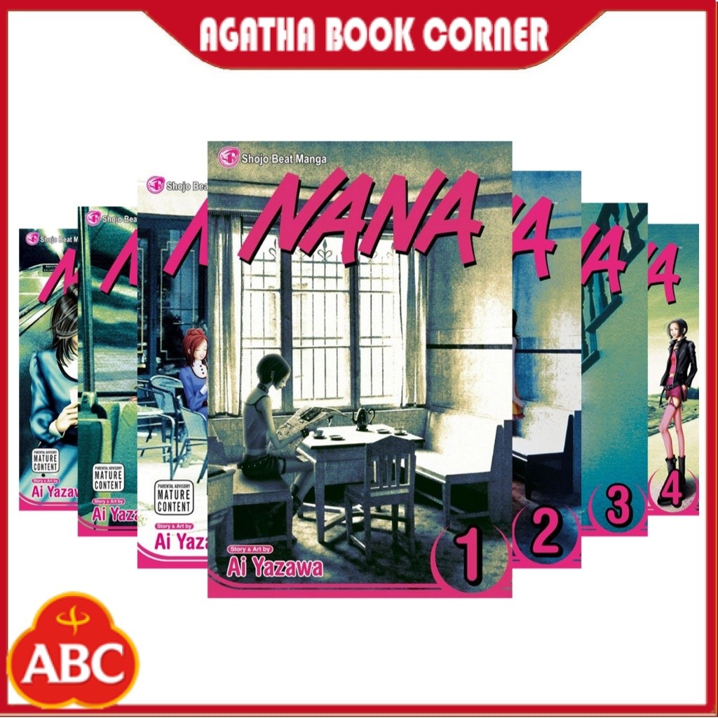 Manga Nana, by Ai Yazawa (21 book series)