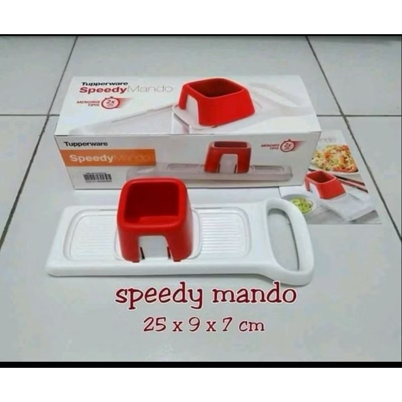 speedy mando tupperware