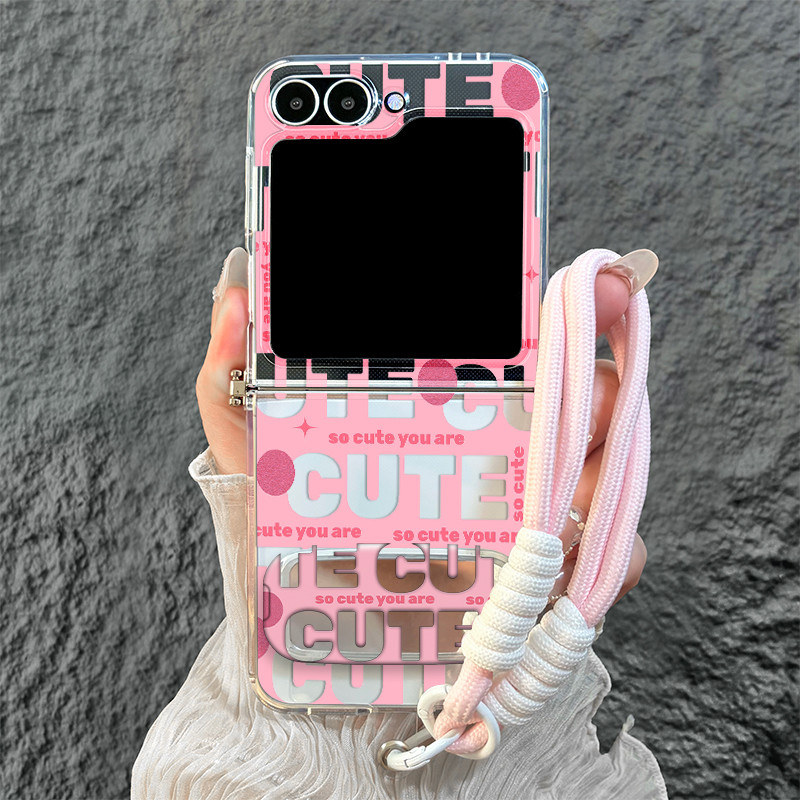 [PROMO 2PCS CUMA 150RB] Ready Softcase TPU Casing Lipat Lucu Case Samsung Z Flip 7 soft case lucu da