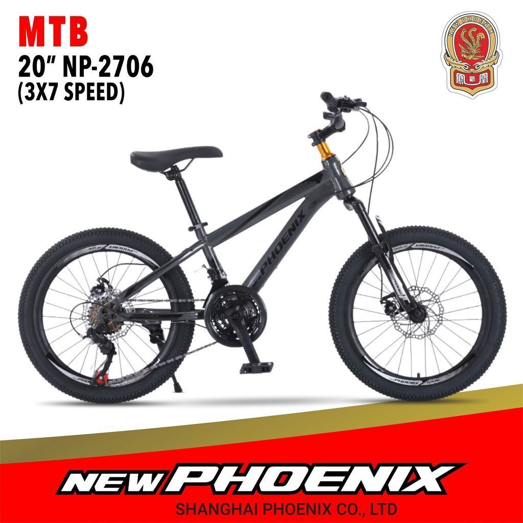 SEPEDA GUNUNG MTB 20 26 27.5 INCH NEW PHOENIX 2706 3 X7 SPEED