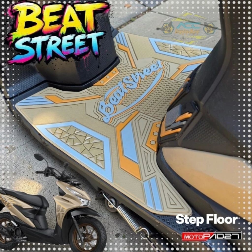 Karpet Motor Beat Street Pijakan kaki Honda Beat Street