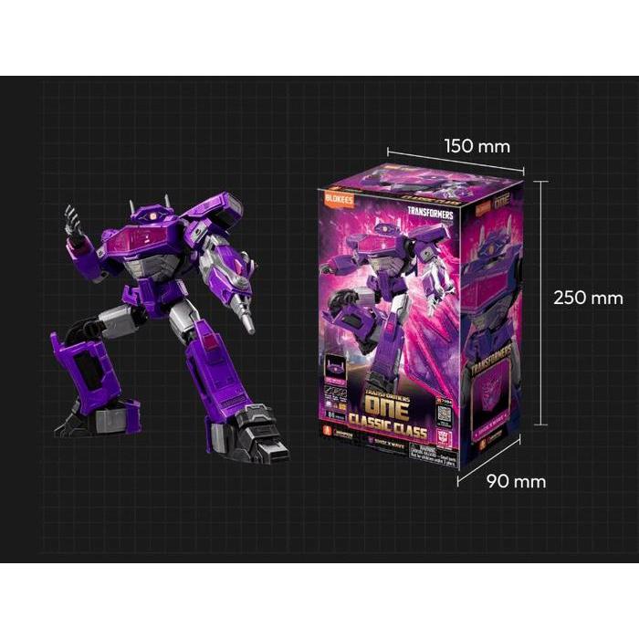 Blokees Hasbro Transformers Classic Class 18 Transformers One Shockwave / Hasbro Transformers One Cl