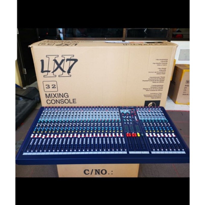 Mixer Audio Soundcfrat LX7 LX 7 32CH Premium Mic Pres