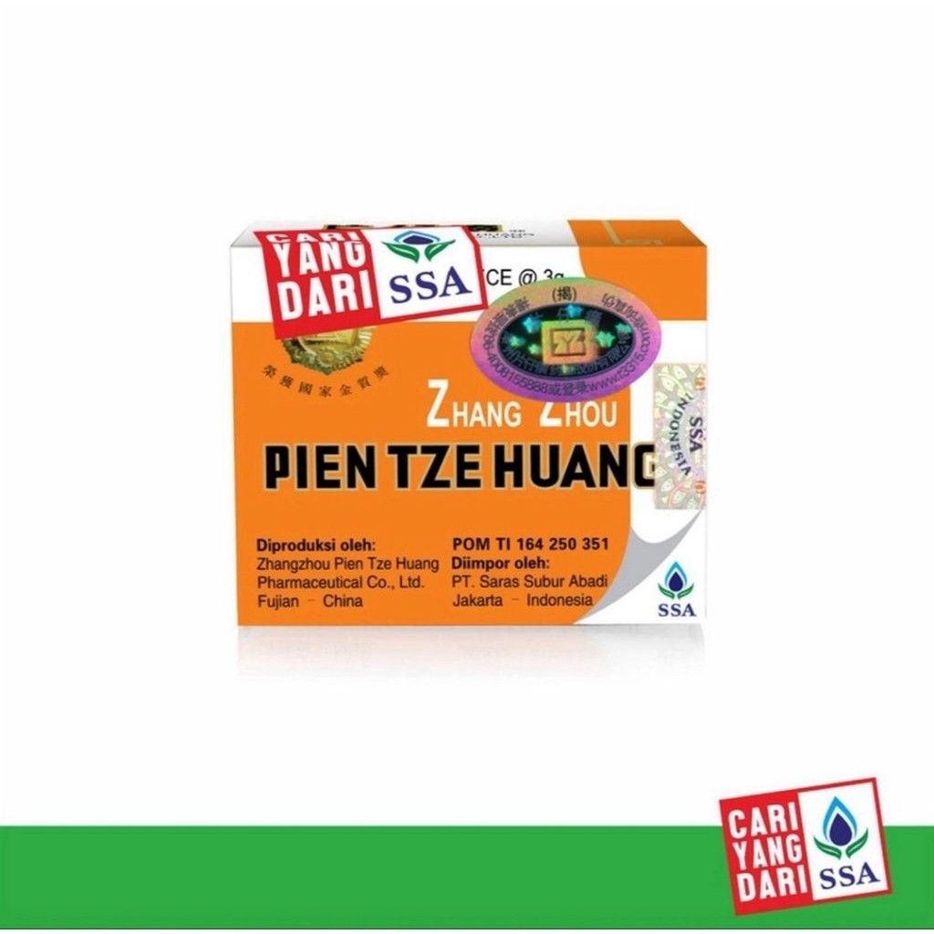 Ready Pien Tze Huang Asli Original Kapsul China 1 tablet Di Tumbuk Jadi 6 Kapsul - Pien tZe Huang Ob