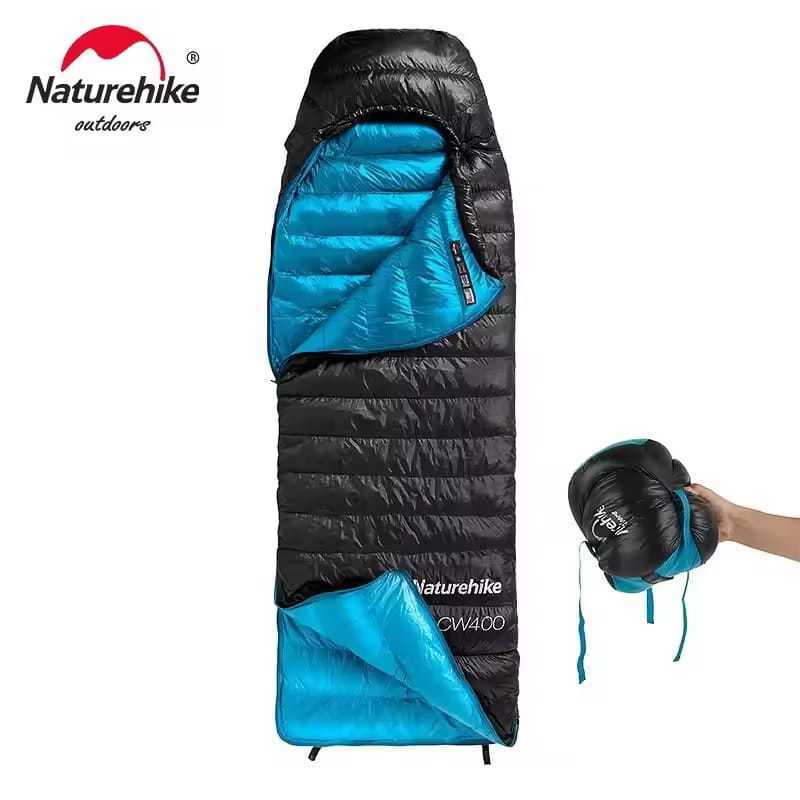 SLEEPING BAG CW400 DUCK DOWN NATUREHIKE NH18C400-D