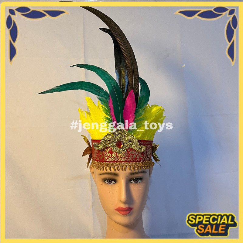Aksesoris Kepala Bulu Ayam Bando Bulu Ayam Bandana Aksesoris karnaval PALING DICARI 