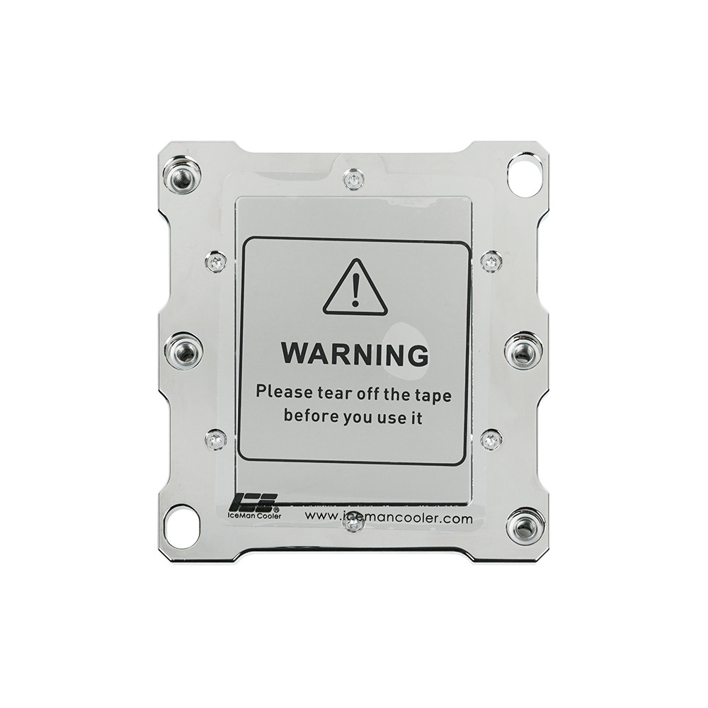IceManCooler Full Copper Water Block For Intel LGA3647 CPU,Narrow Square Type ,LGA 3647 Processor Wa
