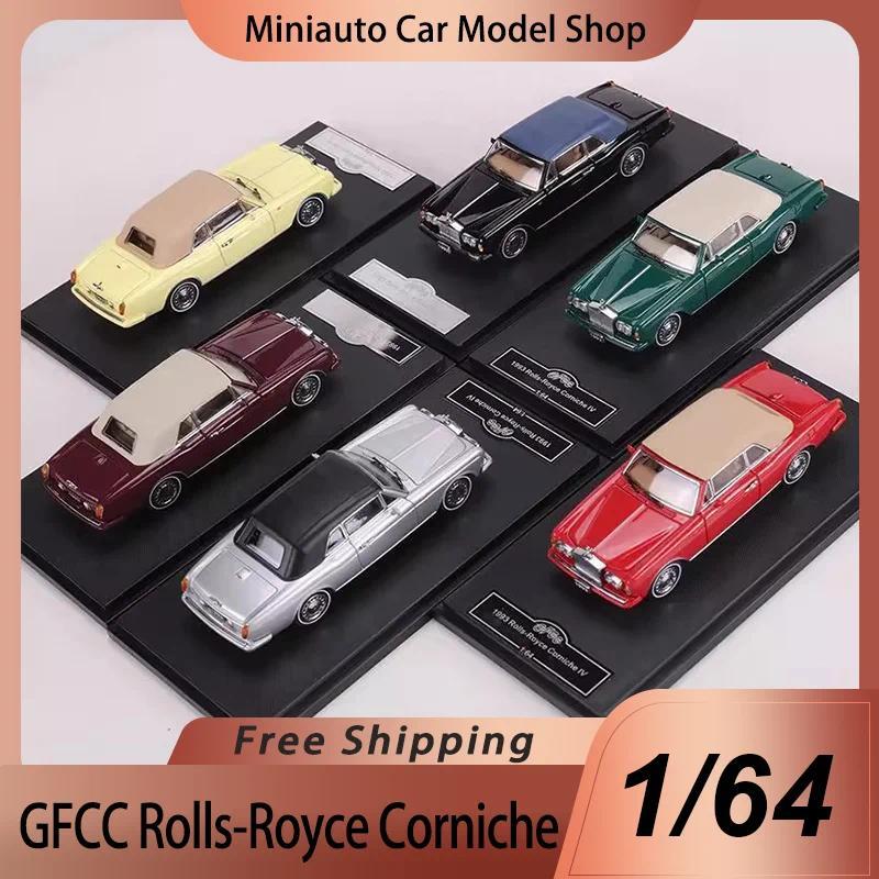 New In Stock Gfcc 1:64 Rolls-Royce Corniche Iv 1993 Alloy Miniature Diecast Model Rolls-Royce Vintag