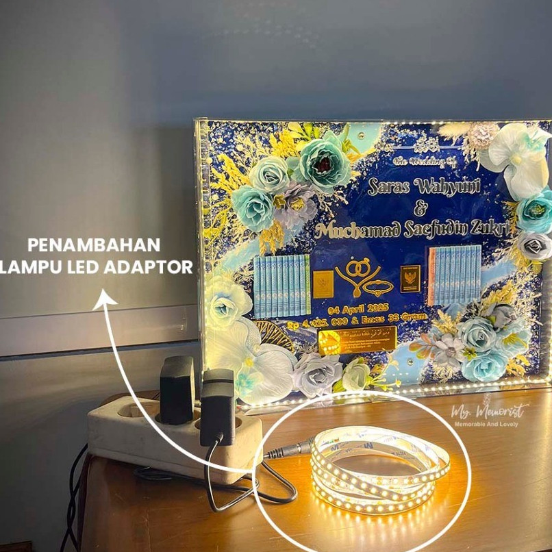 Link Khusus Tambahan Lampu Mahar (Tambahan Lampu Mahar) & Jam Mahar Rustic