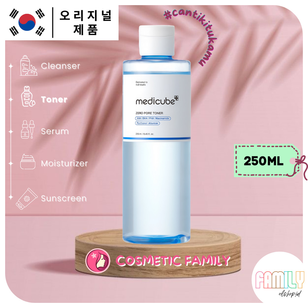 MEDlCUBE Zero Pore Toner 250ml