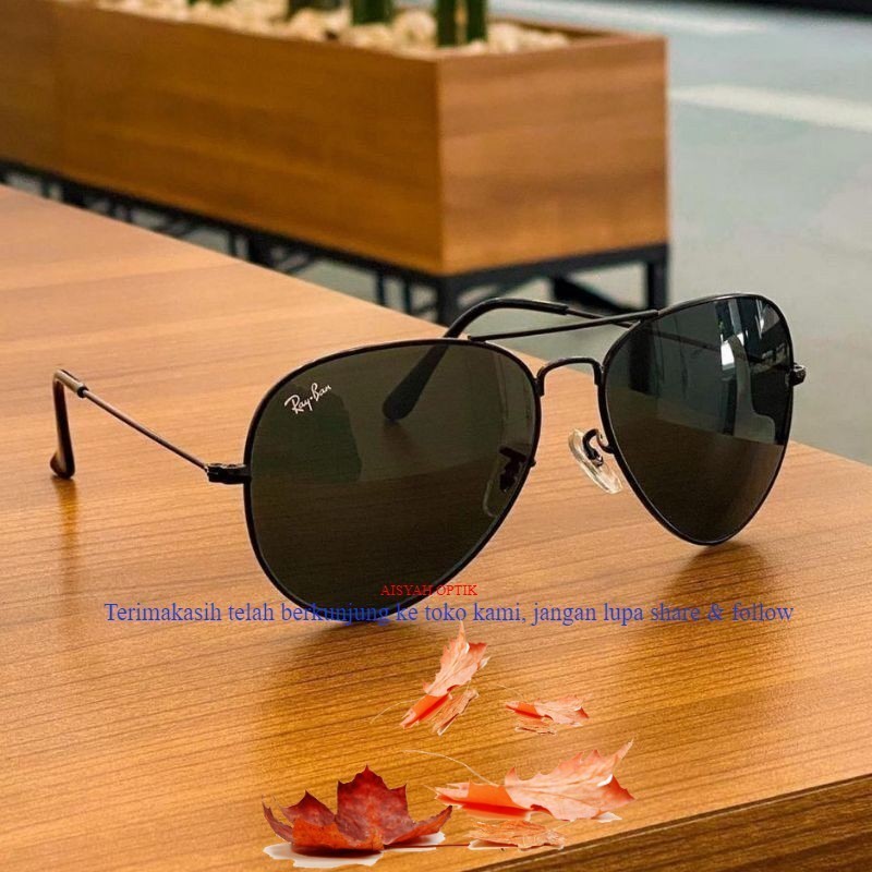 Kacamata RAYBAN AVIATOR RB3026 Lensa Kaca original