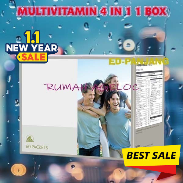 [ORIGINAL] Nu Skin Pharmanex Lifepak 1 Box (30 Sachet) - Suplemen Multivitamin & Antioksidan Daya Ta