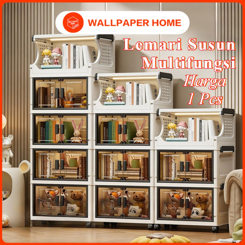 Wallpaper Home - Lemari Plastik Susun Untuk Kamar  Serbaguna Lemari Lipat Multifungsi