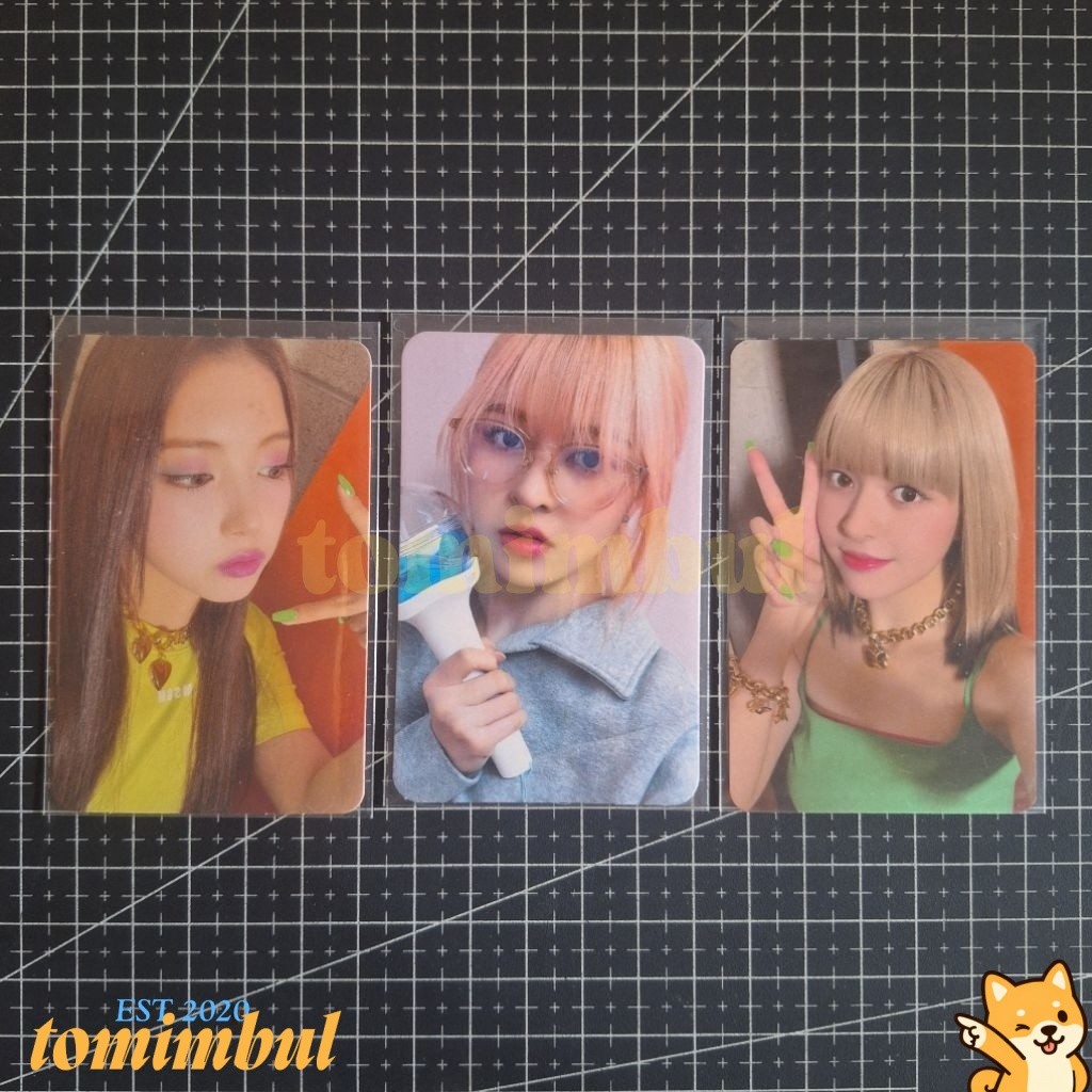 NMIXX Official Photocard PC Haewon Sullyoon Kyujin Lily Bae Jiwoo Dice Lightstick POB Ktown4u Entwur