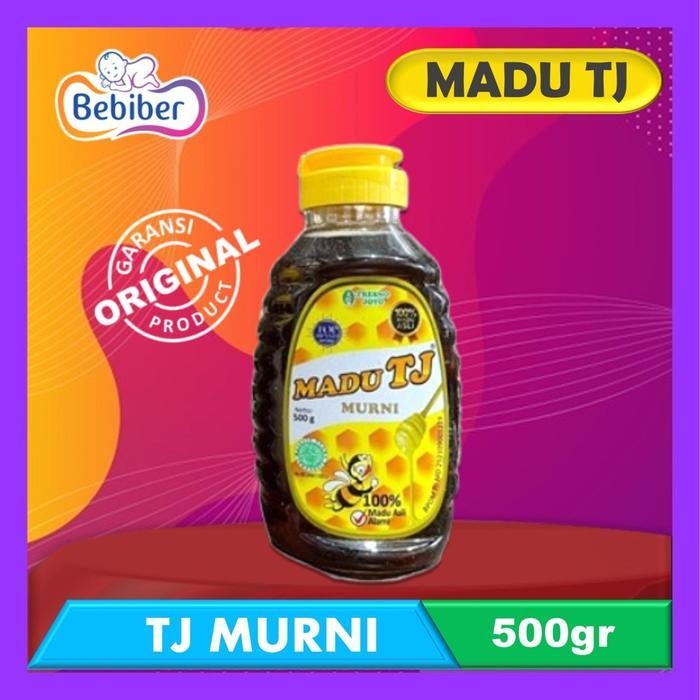 Madu Tj Murni 500gr - Kemasan Botol & Refill - Madu Murni - Madu Super - Madu Asli - Bebiber - Murni