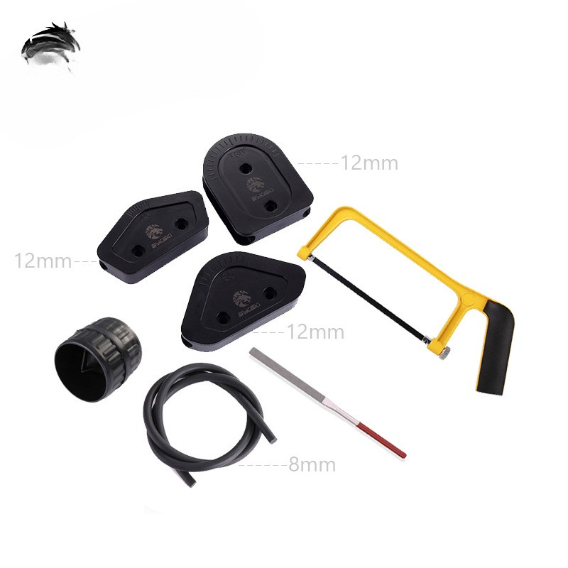 Bykski OD 12mm OD14mm OD16mm Acrylic Hard Tube Cutter Bending Mould Kit Silicone Bar Computer Liquid